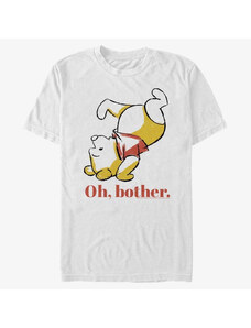 Pánské tričko Merch Disney Classics Winnie The Pooh - Oh Bother Bear Unisex T-Shirt White