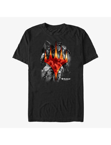 Pánské tričko Merch Magic: The Gathering - Mythical Walkers Unisex T-Shirt Black