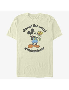 Pánské tričko Merch Disney Classics Mickey & Friends - KINDNESS Unisex T-Shirt Natural