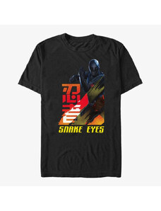 Pánské tričko Merch Hasbro Vault Snake Eyes - Comic Tones Unisex T-Shirt Black