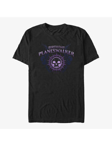 Pánské tričko Merch Magic: The Gathering - Death Planeswalker Birthday Unisex T-Shirt Black