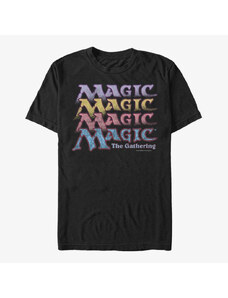 Pánské tričko Merch Magic: The Gathering - Retro Stack Unisex T-Shirt Black