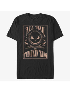 Pánské tričko Merch Disney Classics Nightmare Before Christmas - Hail The PumpkinKing Unisex T-Shirt Black