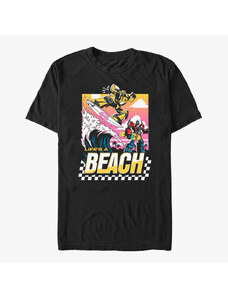 Pánské tričko Merch Hasbro Vault Transformers - Transformers Beach Day Unisex T-Shirt Black