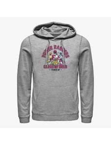 Pánská mikina Merch Hasbro Vault Power Rangers - Power Grad Twenty Five Unisex Hoodie Heather Grey