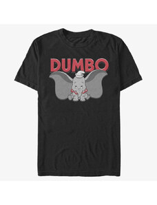 Pánské tričko Merch Disney Classics Dumbo - Dumbo is Dumbo Unisex T-Shirt Black