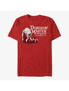 Pánské tričko Merch Dungeons & Dragons - Dungeon Master Unisex T-Shirt Red