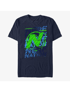 Pánské tričko Merch Hasbro Vault Nerf - Nerf Nation Pile Unisex T-Shirt Navy Blue