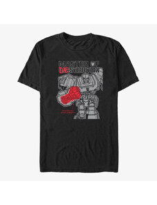 Pánské tričko Merch Hasbro Vault Transformers - Master of Destruction Unisex T-Shirt Black