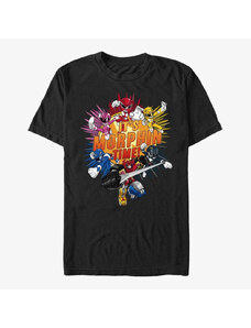 Pánské tričko Merch Hasbro Vault Power Rangers - It's Morphin Time Unisex T-Shirt Black