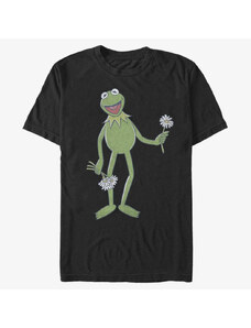 Pánské tričko Merch Disney Classics Muppets - Big Kermit Unisex T-Shirt Black