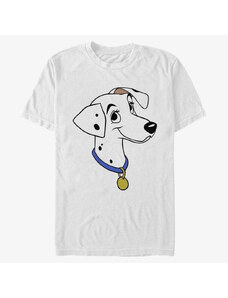 Pánské tričko Merch Disney Classics 101 Dalmatians - Perdita Big Face Unisex T-Shirt White