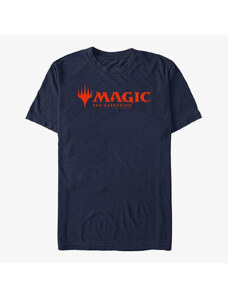 Pánské tričko Merch Magic: The Gathering - Magic Logo Unisex T-Shirt Navy Blue