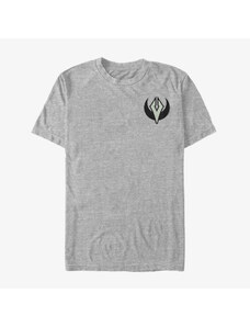 Pánské tričko Merch Magic: The Gathering - Silverquill Pocket Unisex T-Shirt Heather Grey