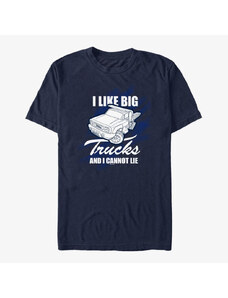 Pánské tričko Merch Hasbro Vault Tonka - I Like Big Trucks Unisex T-Shirt Navy Blue