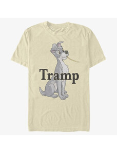 Pánské tričko Merch Disney Classics Lady & The Tramp - Her Tramp Unisex T-Shirt Natural