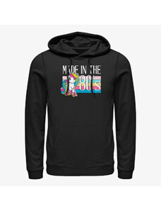 Pánská mikina Merch Hasbro My Little Pony - Made in the 80s Unisex Hoodie Black