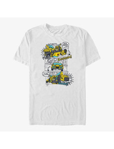 Pánské tričko Merch Hasbro Vault Transformers - Bumblee Comic Unisex T-Shirt White