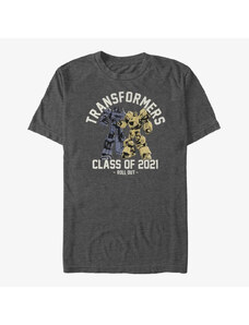 Pánské tričko Merch Hasbro Vault Transformers - Gradformers Twenty One Unisex T-Shirt Dark Heather Grey