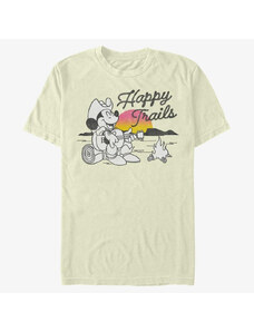 Pánské tričko Merch Disney Classics Mickey & Friends - Happy Trails Unisex T-Shirt Natural