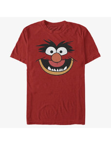 Pánské tričko Merch Disney Classics Muppets - Animal Costume Tee Unisex T-Shirt Red