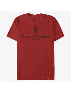 Pánské tričko Merch Disney Classics DNCA - BARONESS SIMPLE Unisex T-Shirt Red