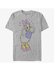 Pánské tričko Merch Disney Classics Mickey Classic - Classic Vintage Daisy Unisex T-Shirt Heather Grey