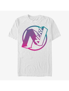 Pánské tričko Merch Hasbro Vault Nerf - Nerf Halftone Fill Unisex T-Shirt White