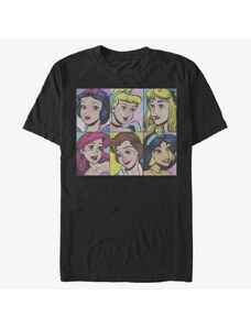 Pánské tričko Merch Disney Princesses - Pop Princesses Unisex T-Shirt Black