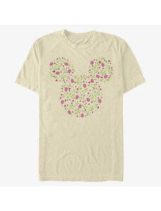 Pánské tričko Merch Disney Classic Mickey - Shabby Chic Egg Unisex T-Shirt Natural