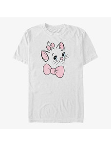 Pánské tričko Merch Disney The Aristocats - Marie Big Face Unisex T-Shirt White