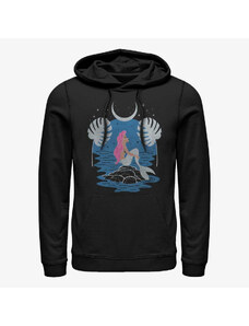 Pánská mikina Merch Disney The Little Mermaid - CELESTIAL ARIEL Unisex Hoodie Black