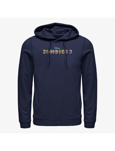 Pánská mikina Merch Disney Zombies - Logo Print Unisex Hoodie Navy Blue