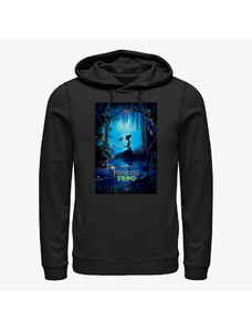 Pánská mikina Merch Disney The Princess & The Frog - Frog Classic Poster Unisex Hoodie Black