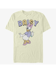 Pánské tričko Merch Disney Classic Mickey - Daisy Duck Unisex T-Shirt Natural