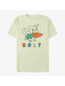 Pánské tričko Merch Disney Bolt - Pupper Unisex T-Shirt Natural