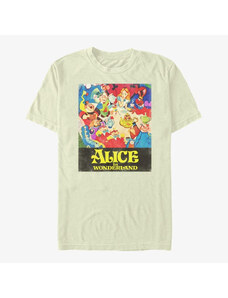 Pánské tričko Merch Disney Alice In Wonderland - DSNY AIW TEA PARTY Unisex T-Shirt Natural