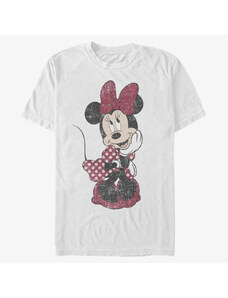 Pánské tričko Merch Disney Classic Mickey - Polka Dot Minnie Unisex T-Shirt White