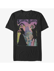 Pánské tričko Merch Disney Sleeping Beauty - Sleeping Beauty Poster Unisex T-Shirt Black