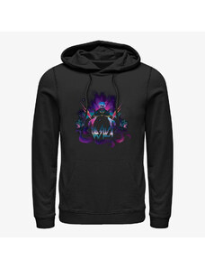 Pánská mikina Merch Disney Villains - Ursula Rock Unisex Hoodie Black