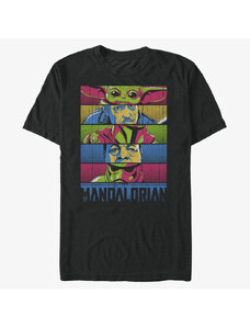 Pánské tričko Merch Star Wars: Mandalorian - Mando Bro Men's T-Shirt Black