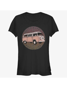 Dámské tričko Merch Netflix Outer Banks - Van Life Women's T-Shirt Black