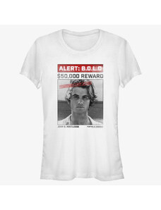 Dámské tričko Merch Netflix Outer Banks - Wanted Poster Women's T-Shirt White