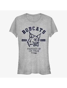 Dámské tričko Merch Netflix Julie And The Phantoms - Collegiate Bobcats Women's T-Shirt Heather Grey