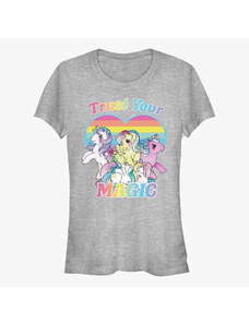 Dámské tričko Merch Hasbro My Little Pony - Trust Your Magic Women's T-Shirt Heather Grey