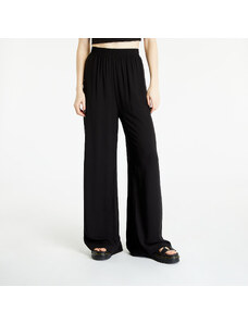 Dámské kalhoty Urban Classics Ladies Wide Leg Viscose Pants Black