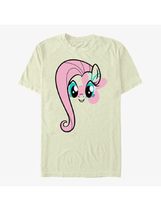 Pánské tričko Merch Hasbro Vault My Little Pony - Fluttershy Face Men's T-Shirt Natural