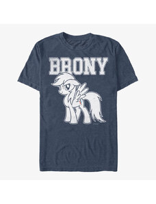 Pánské tričko Merch Hasbro My Little Pony - Brony Men's T-Shirt Vintage Heather Navy