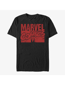 Pánské tričko Merch Marvel - LOGO DISTRESSED Men's T-Shirt Black