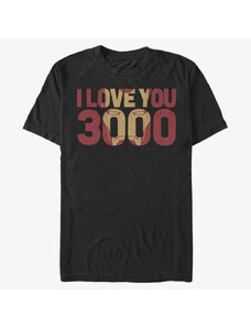 Pánské tričko Merch Marvel - Love You 3000 Men's T-Shirt Black